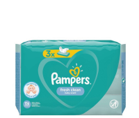 ПРОДУКТЫ ДЛЯ ДЕТЕЙ Памперс Памперс влажные салфетки fresh clean 3 x 52шт